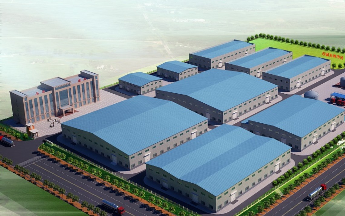 Production base of Lvkang Building Materials Group